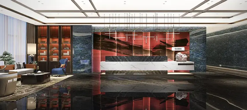 Nútímaleg hönnun marmara PVC Film Roll