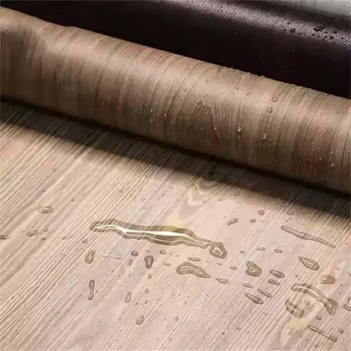 PVC Wood Krain Film fyrir húsgögn kápa eldhússkáp