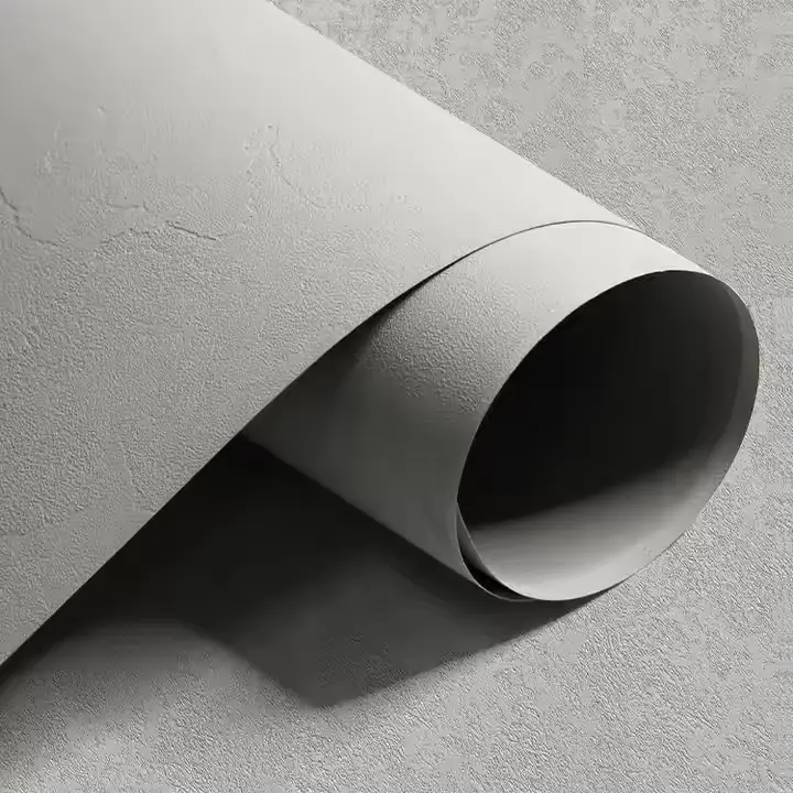 Steinn áferð PVC lagskipt veggskreytingarfilmu