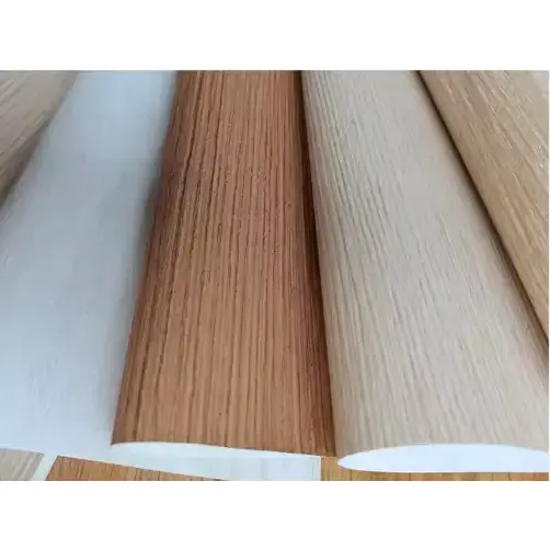 Vacuum Press Walnut Pvc Film Membrane Foil fyrir hurðarfilmu